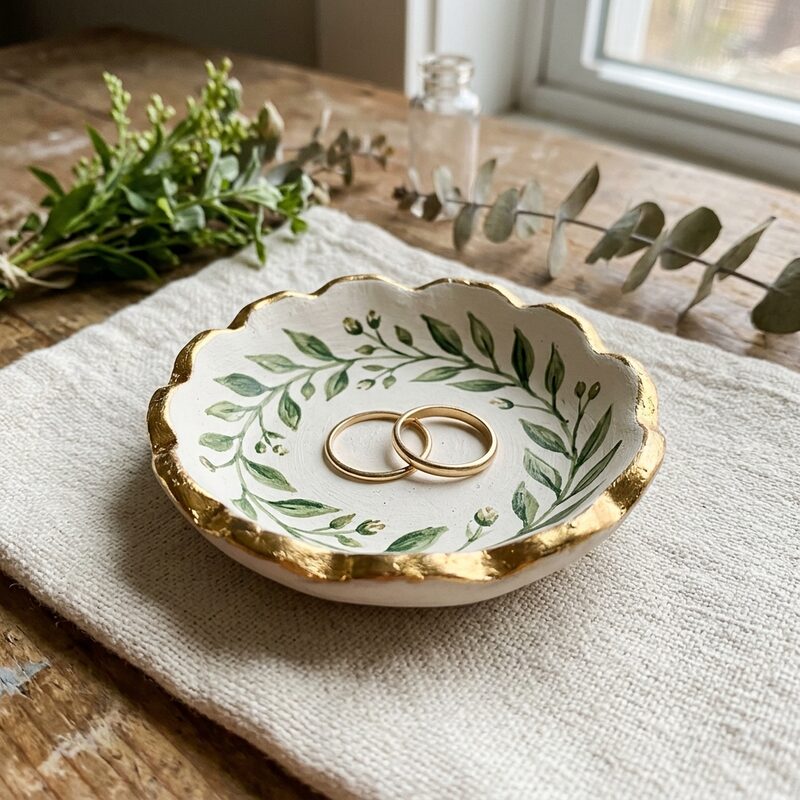 Hand-Molded Ring & Dish