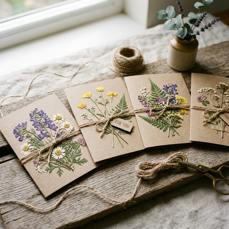 Handmade Envelope Set (Pack of 4)