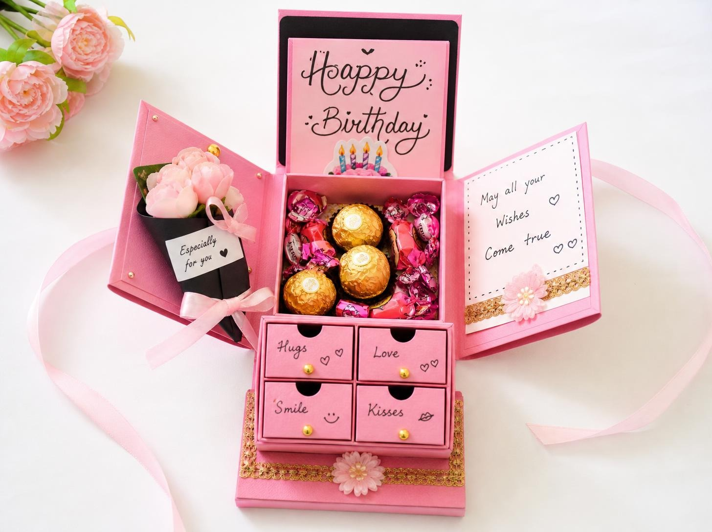 Handmade Explosion Birthday Gift Box